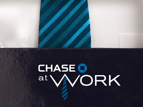 Chase at Work Logo and Delivery System Rebranding